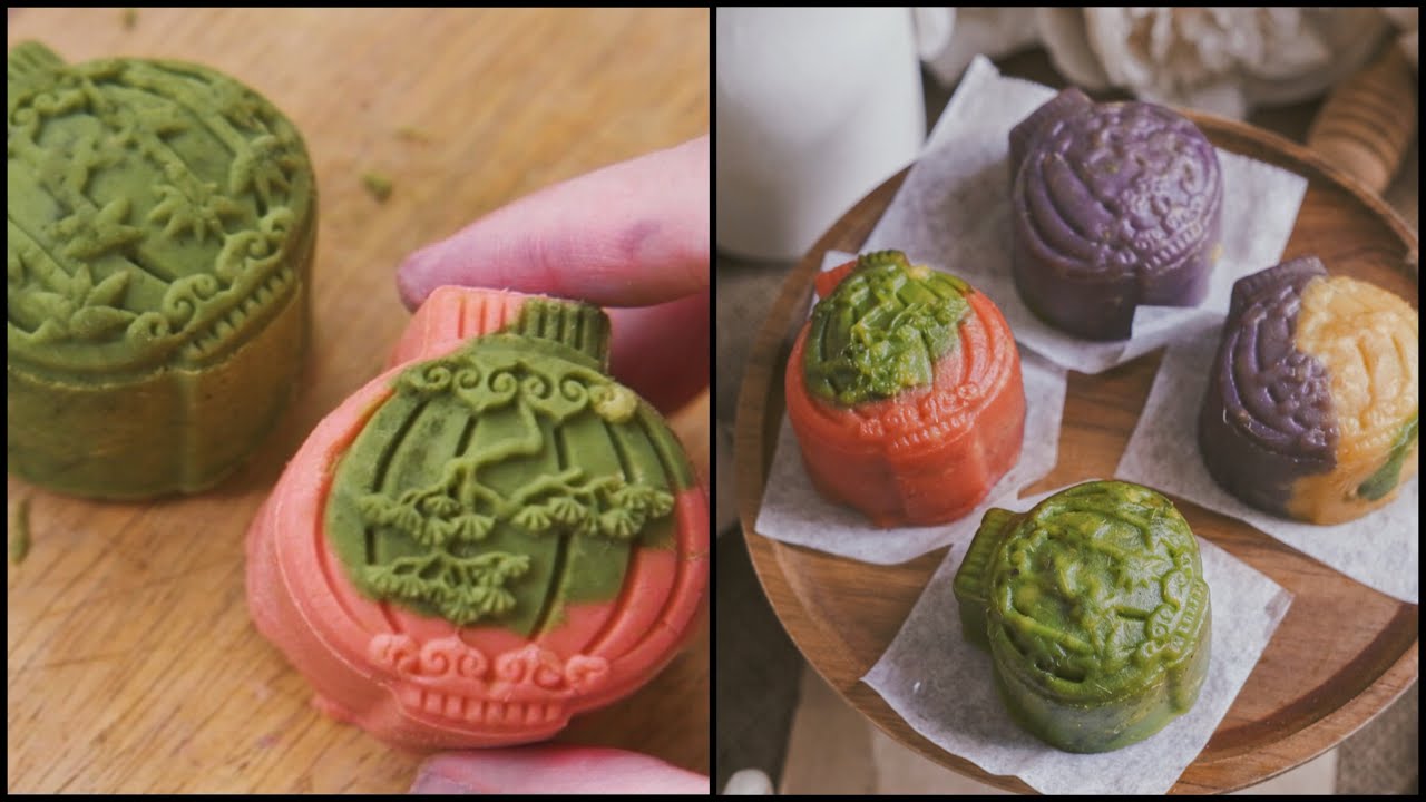 Làm Bánh Trung Thu Healthy Ít Calo từ Khoai Lang 